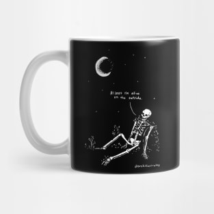 At least I'm alive on the outside Mug